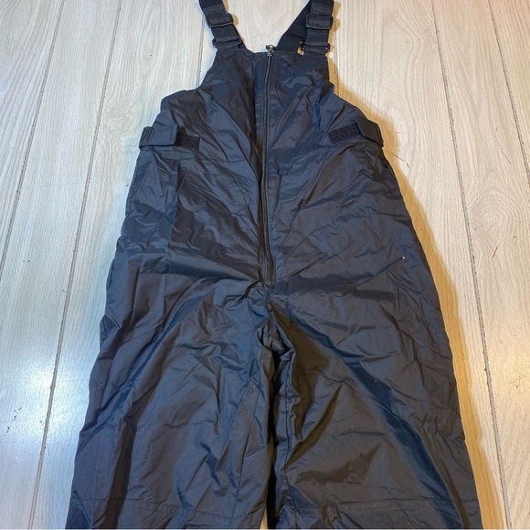Columbia Black Ski Bib Suspender Overall SnowPants Omni Tech Size L NWOT! - Picture 1 of 11